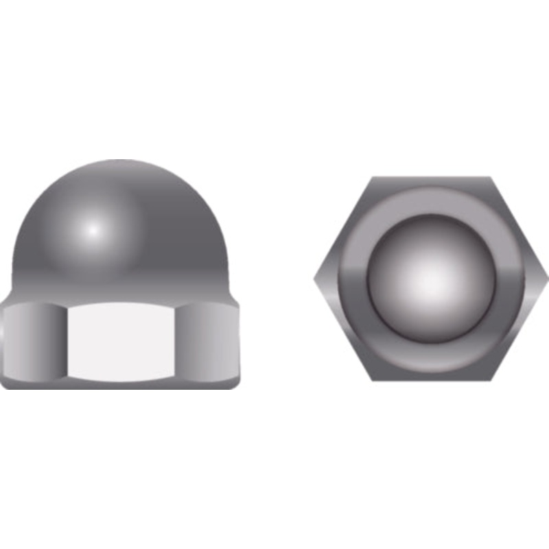 Acorn Cap Nut 7/16-14