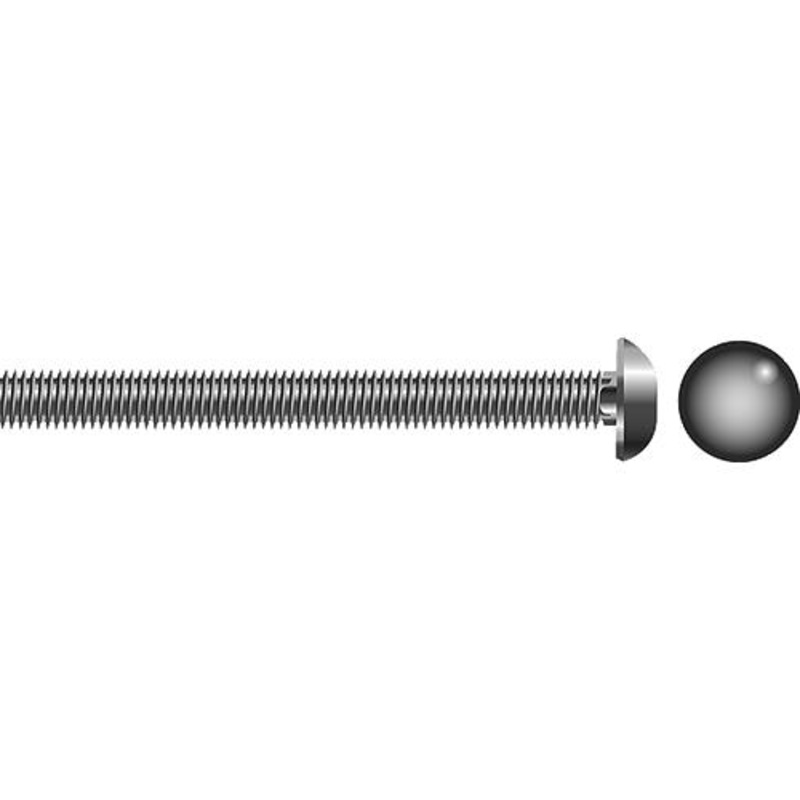 Carriage Bolt, 1/2-13 x 1-1/2