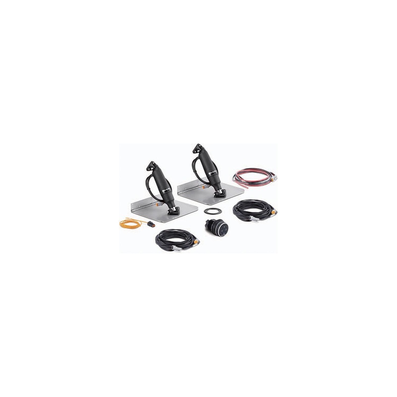 Dometic STT3131R Seastar Trim Tab System, Stubby Actuators w/Dial Controller, 9 x 12