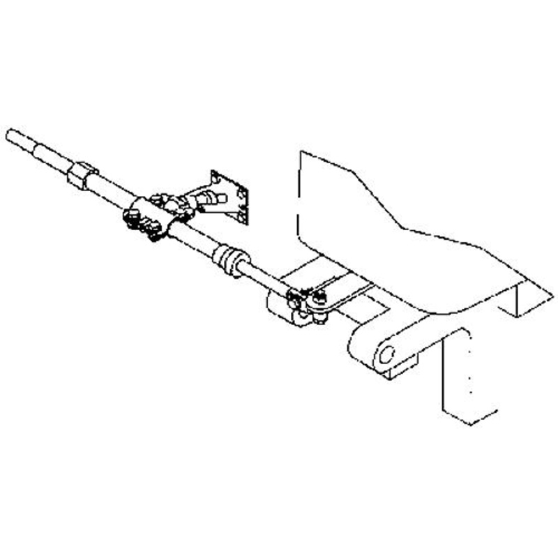 Transom Support Mount, Stainless