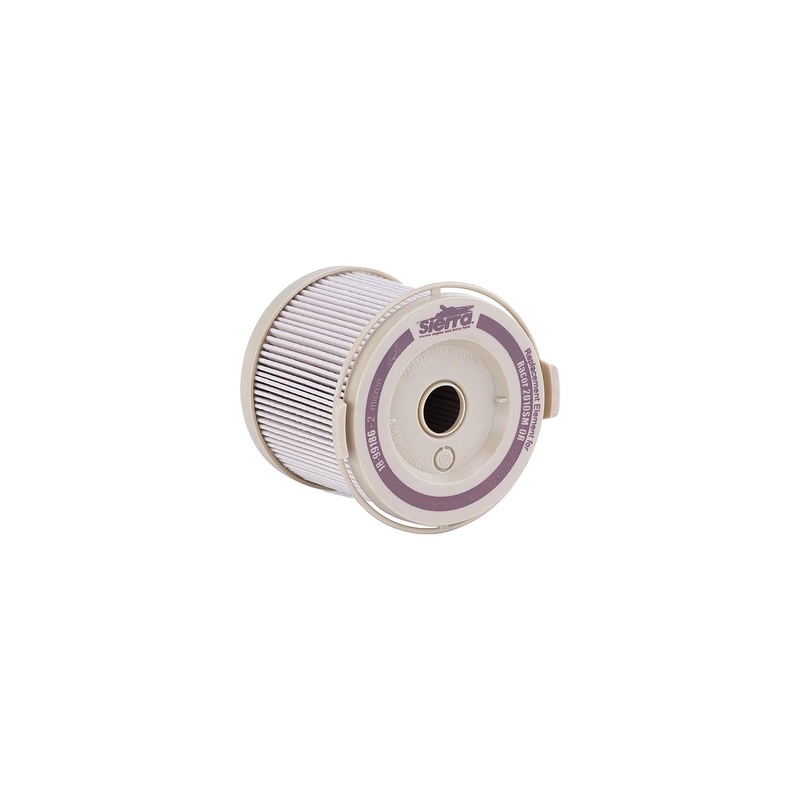 Sierra 99186 Repalcement Racor Turbine Fuel Water Separator Filter, 2 Micron