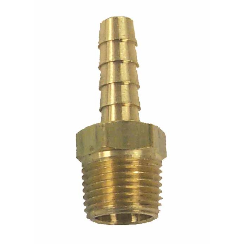 Brass Hose Barb, Male