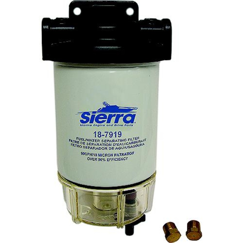 Sierra 79371 Fuel/Water Separator Kit W/Collection Bowl