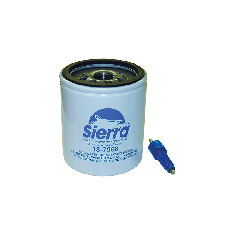 Sierra Mercury Fuel Water Separator Filter With Sensor