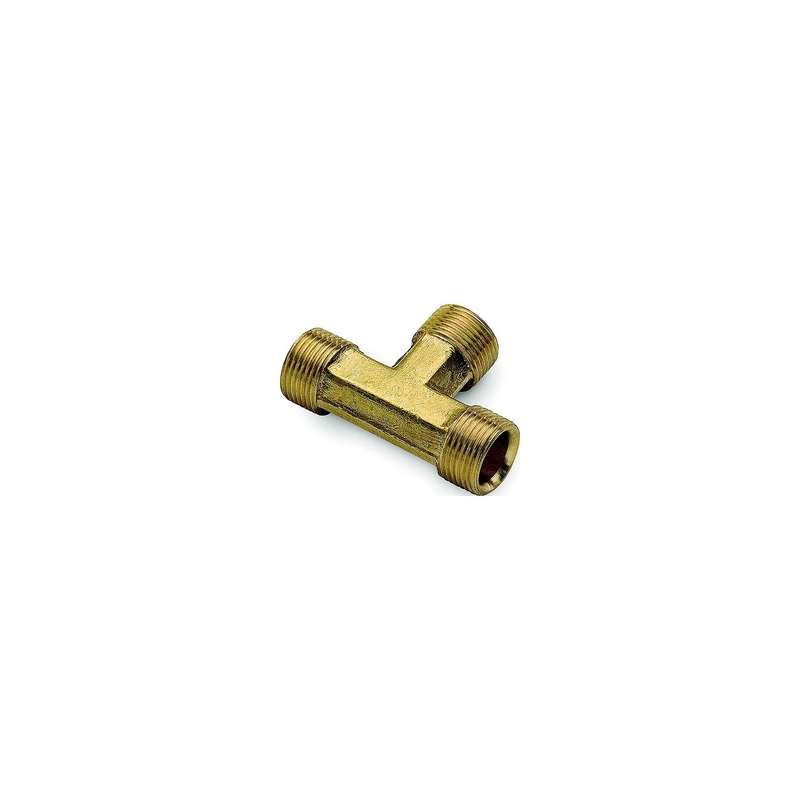 Dometic HF5530 Hydraulic Tee Fitting 3/8 Tube – Brass – 3/Kit