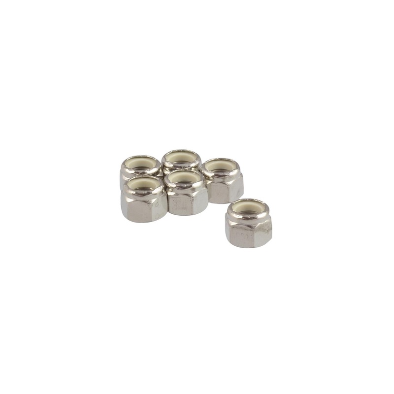 SeaStar HF6008 1/2 NF Nylon Brass Nuts, 6/sets