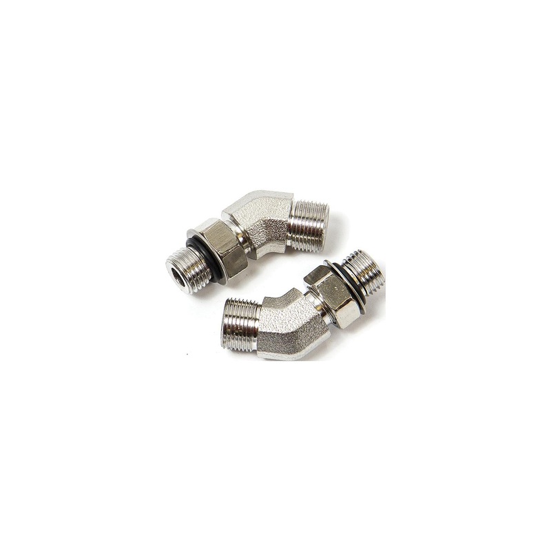 SeaStar HF6011 45 Degree Elbow 3/8 Fitting for SeaStar & BayStar Helm Pumps – 2 per Kit