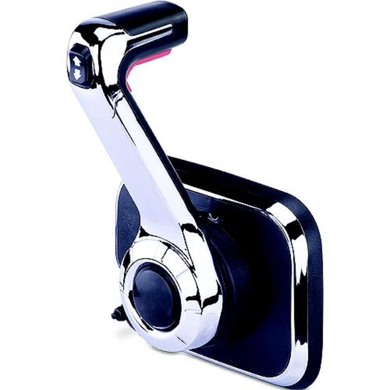 Seastar Xtreme Series Single Lever Dual Function Control, Side Mount w/Trim Switch (no Cut Off Switch)