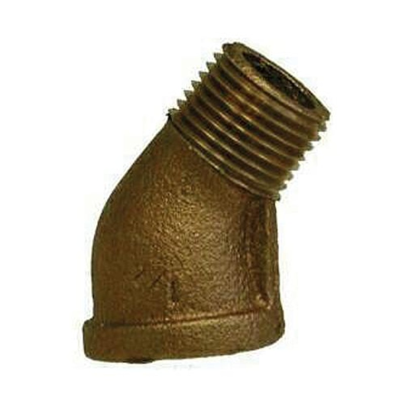 1 Bronze 45 Degree Street Elbow