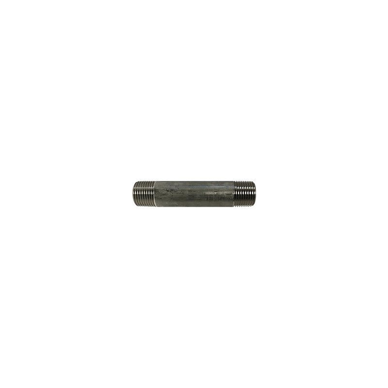 60040 304 Stainless Steel Nipple, 3/8 x Close