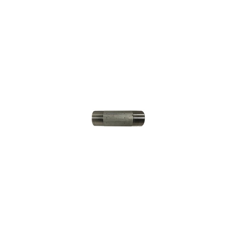 60105 304 Stainless Steel Nipple, 1 x 4