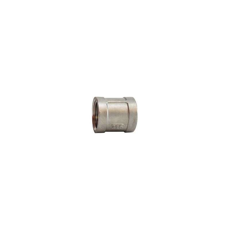 74416 316 Stainless Steel Coupling, 1-1/4