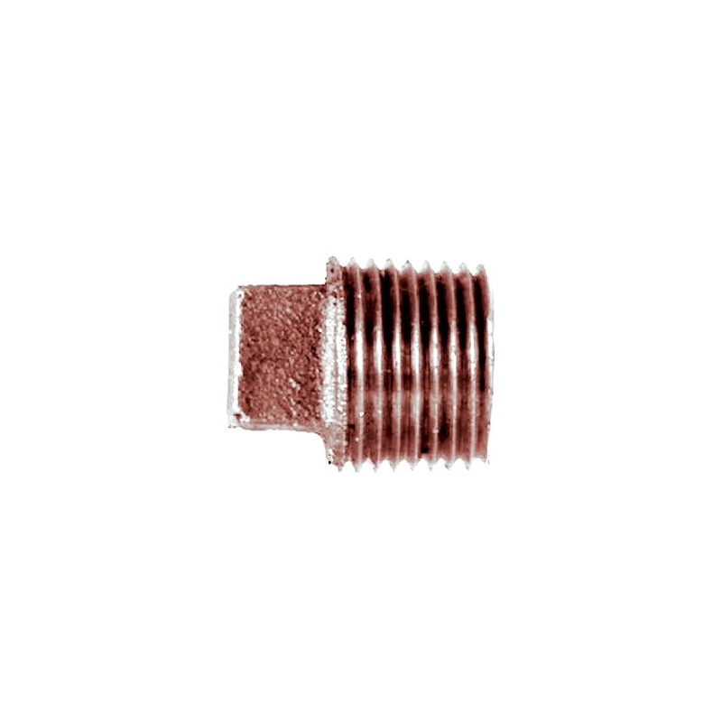 Bronze Square Head Plug, 3/4