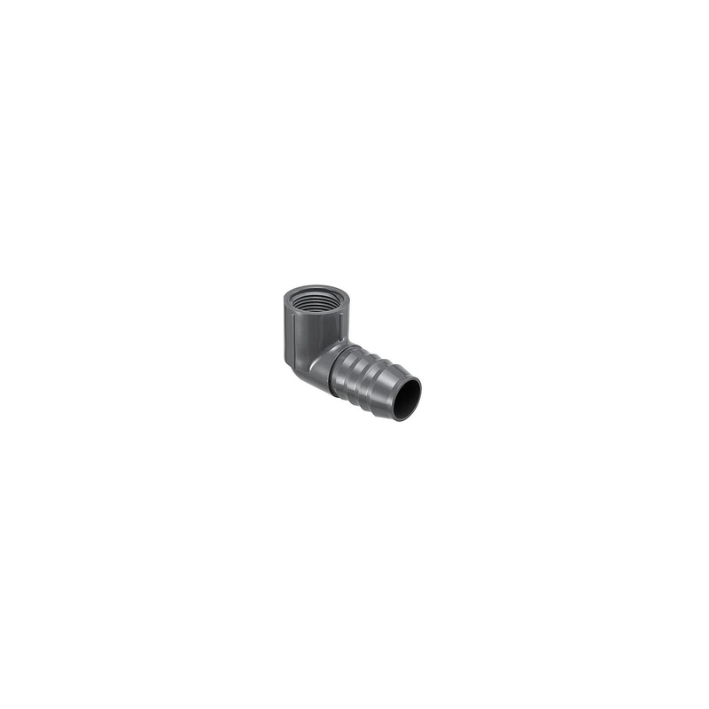 1407101 PVC 90 Reducing Elbow, 3/4 x 1/2
