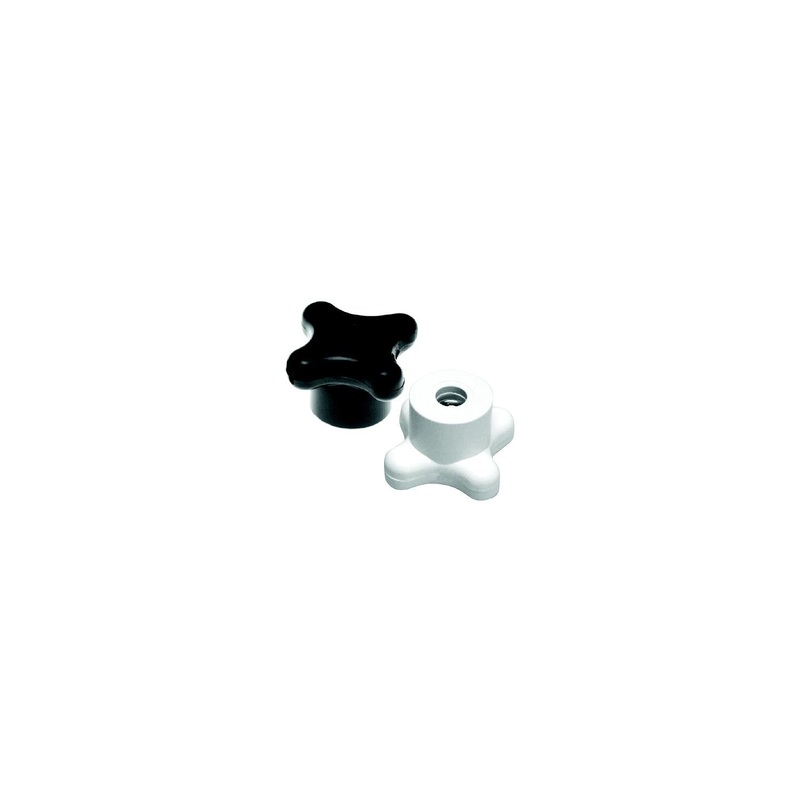 Beckson Replacement Safety Twist Knobs Only 1/4-20 Black (2 Per Pack), Pack of 10