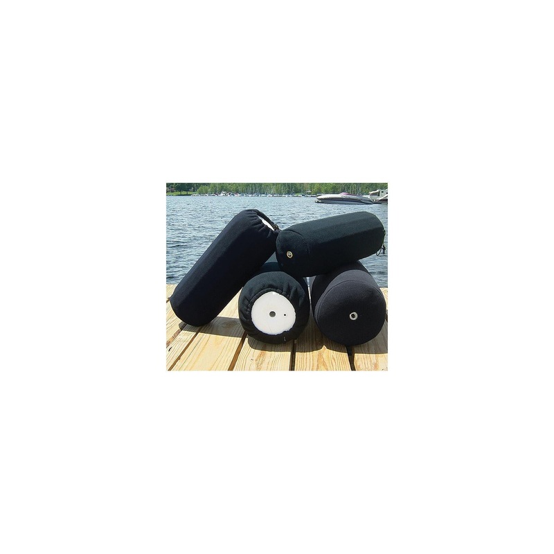 Taylor 9032 Fleece Fender Boots for Center Rope Tube Fenders, 10 x 26, Black