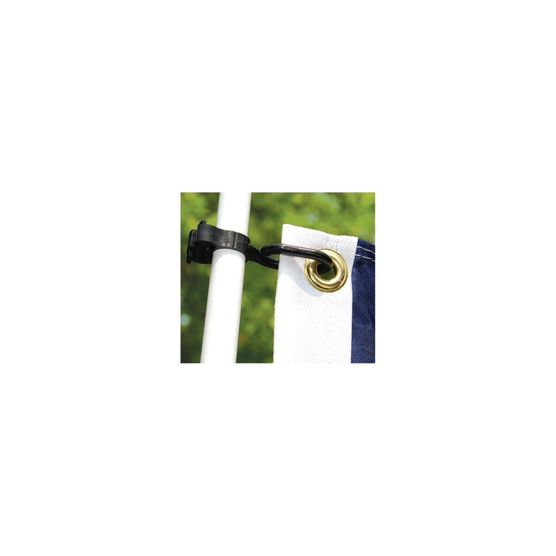 Taylor Charlevoix Burgee and Antenna Clips  1/2