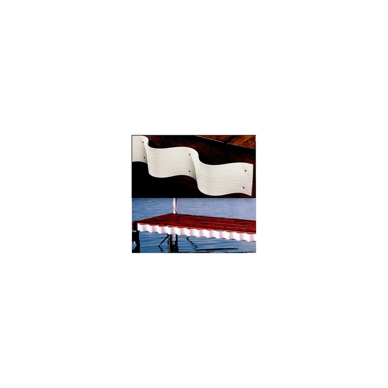Taylor The Wave Heavy Duty PVC Strip 5 W x 25′ L – White