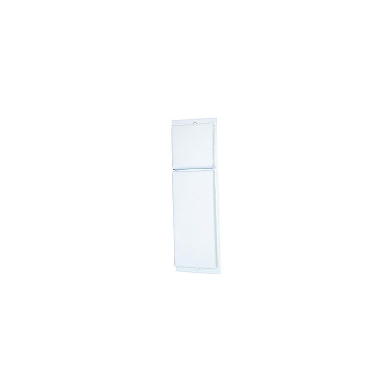 Taylor 322 Vinyl Covered Contour/Flat Fender, 24 White