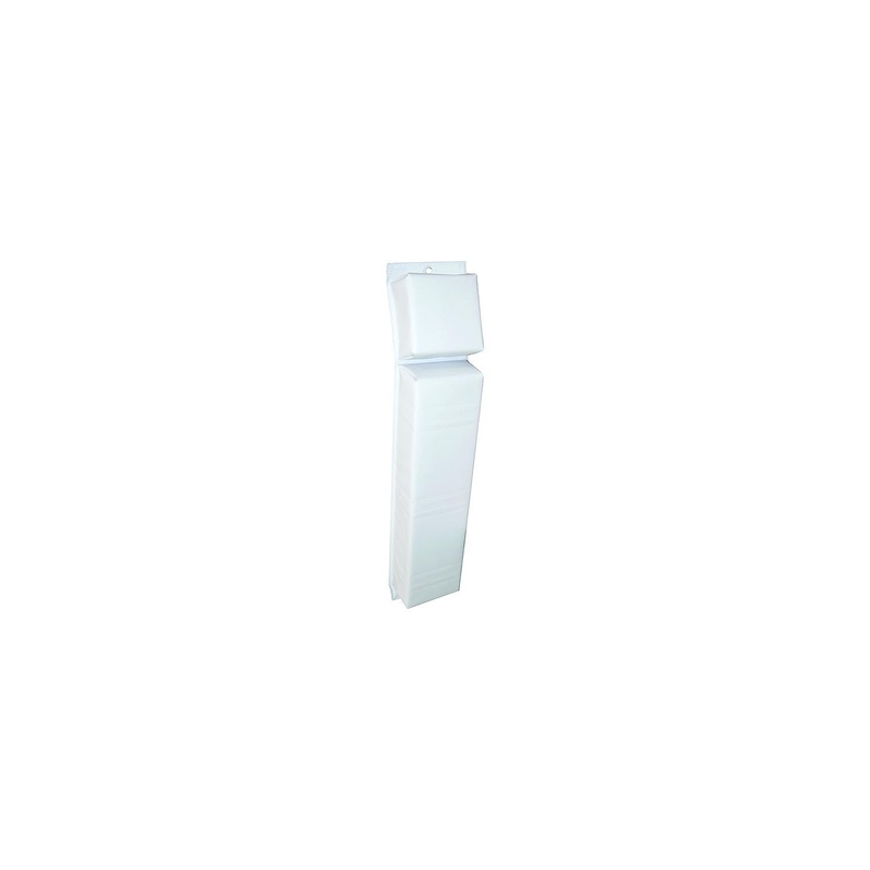 Taylor 324 Vinyl Covered Contour/Flat Fender, 30 White