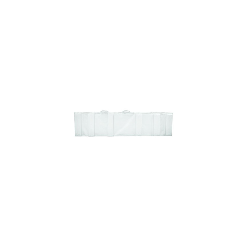 Taylor 334 Vinyl Covered Folding Dock Fender, 22 White