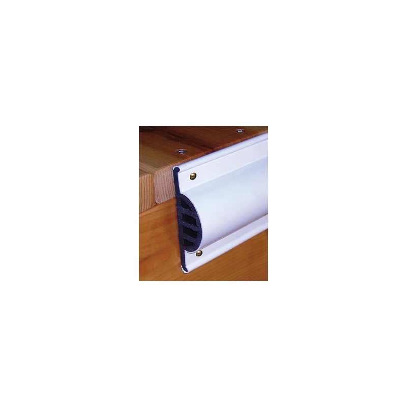 Taylor Commercial Grade Double Molded Side Gard 10′ Coil – White