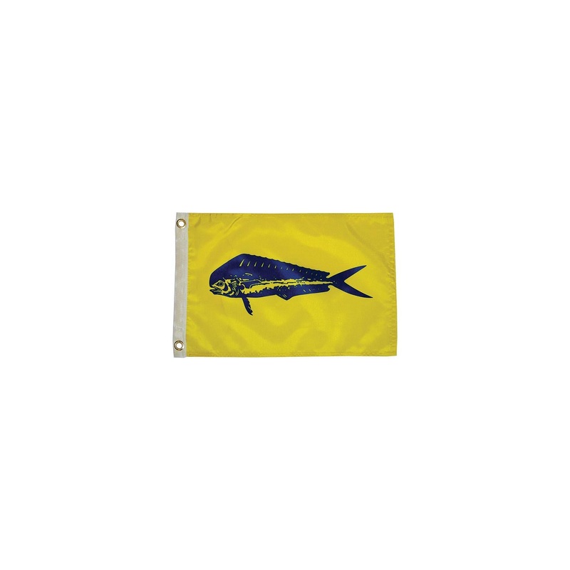 Taylor Fisherman’s Dolphin Catch Flag 12 x 18