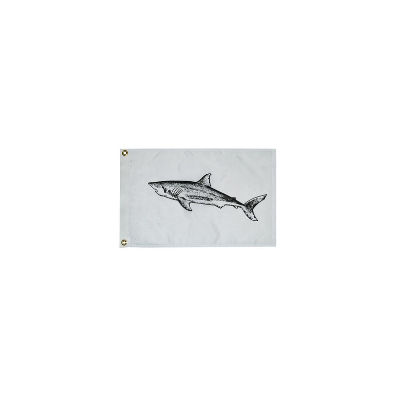 Taylor Fisherman’s Mako Shark Catch Flag 12 x 18