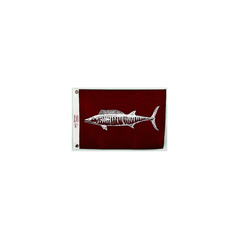 Taylor Fsherman’s Wahoo Catch Flag 12 x 18