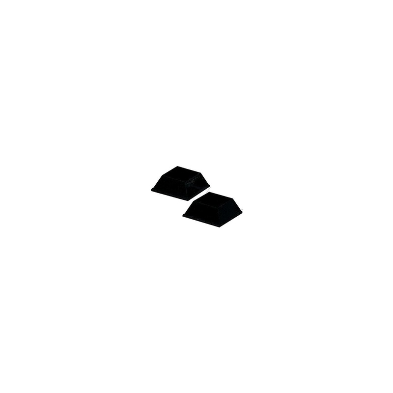 Taylor Adhesive-Backed Rubber Door Pads 3/4 x 3/4 (2 per Pack)