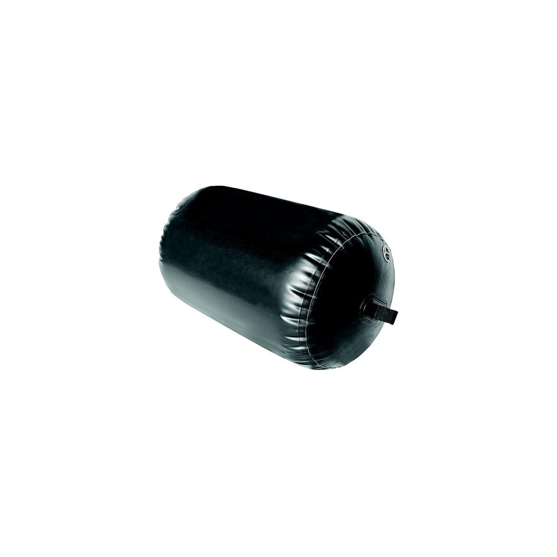 Taylor SD2442B Super Duty Inflatable Yacht Fender, 24 x 42, Black