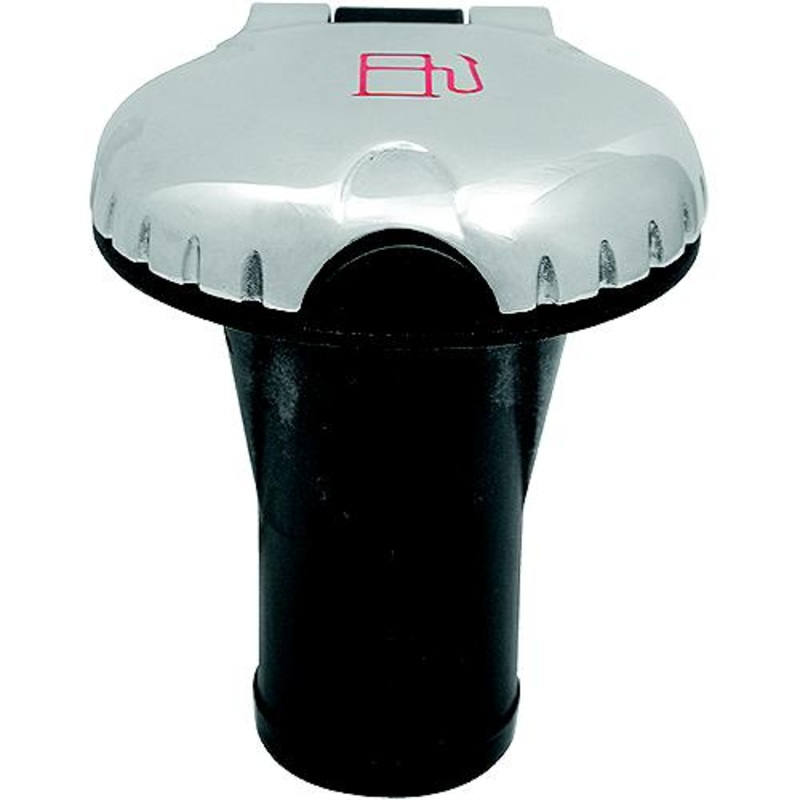 Attwood 99DFCCSS1S Straight Deck Fill For Carbon Canister Systems, Stainless Cap