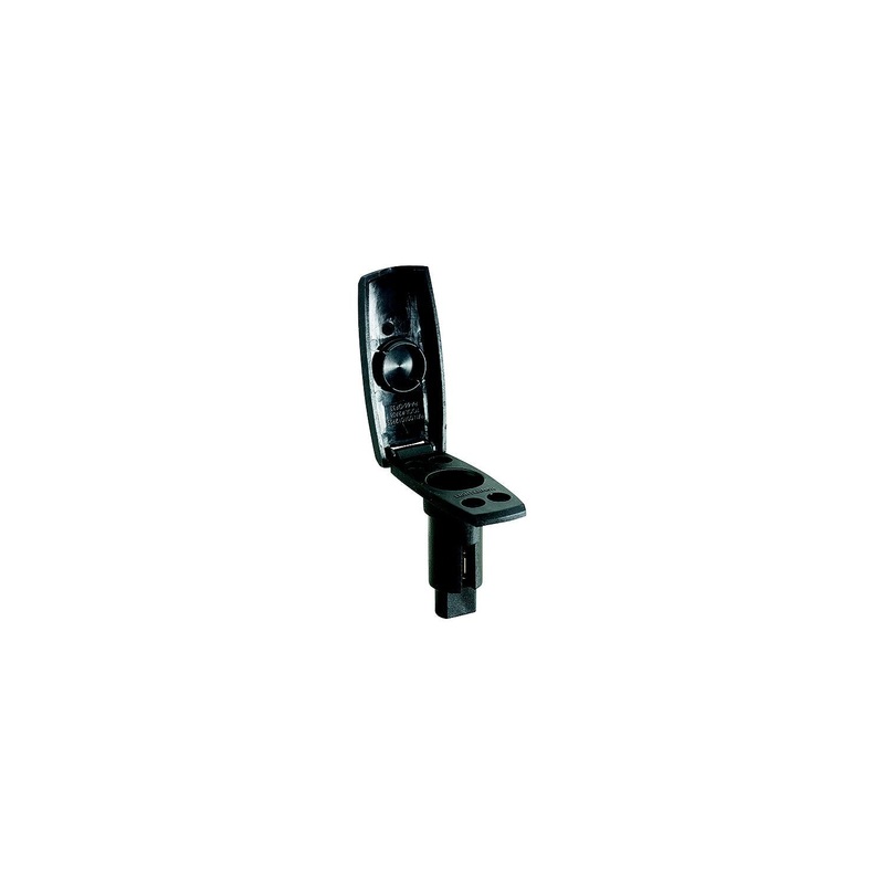 Attwood LightArmor Plug-In Base – Rectangle Series, 3-Pin, Black