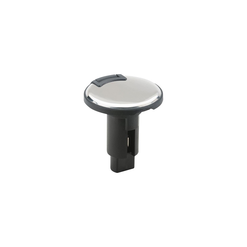 Attwood LightArmor Plug-In Base – Round Series, 2-Pin, 316 S.S.