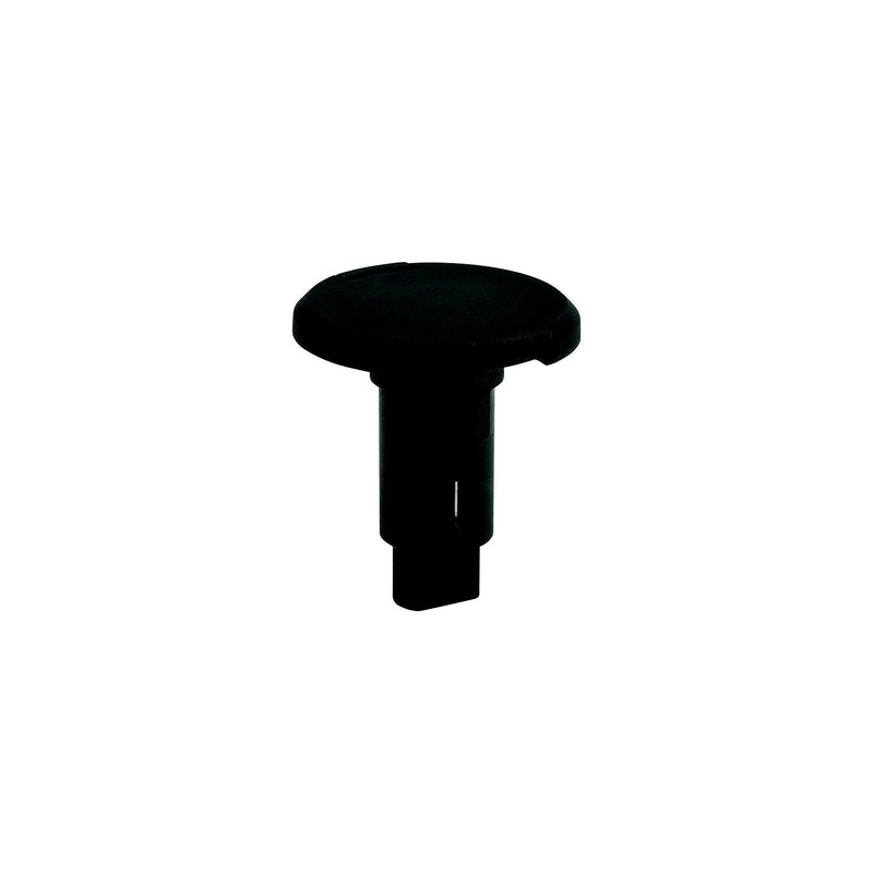 Attwood LightArmor Plug-In Base – Round Series, 2-Pin, Black