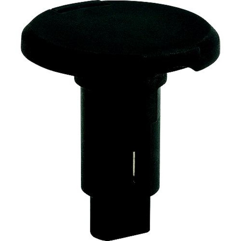 Attwood LightArmor Plug-In Base – Round Series, 3-Pin, Black