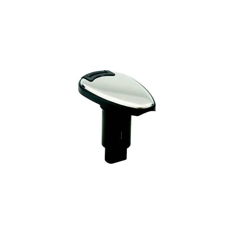 Attwood LightArmor Plug-In Base – Teardrop Series, 2-Pin, 316 S.S.