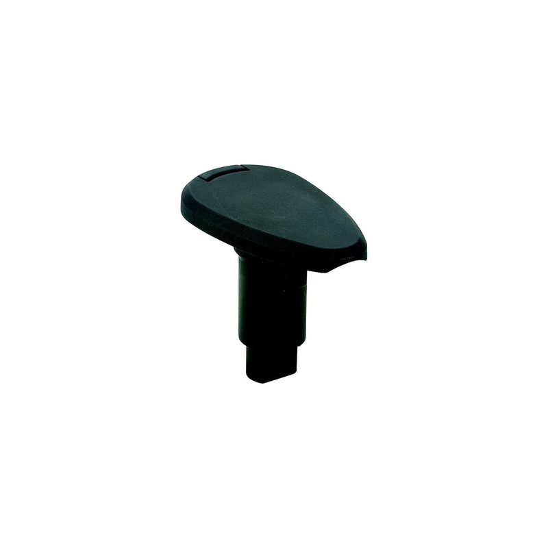 Attwood LightArmor Plug-In Base – Teardrop Series, 2-Pin, Black