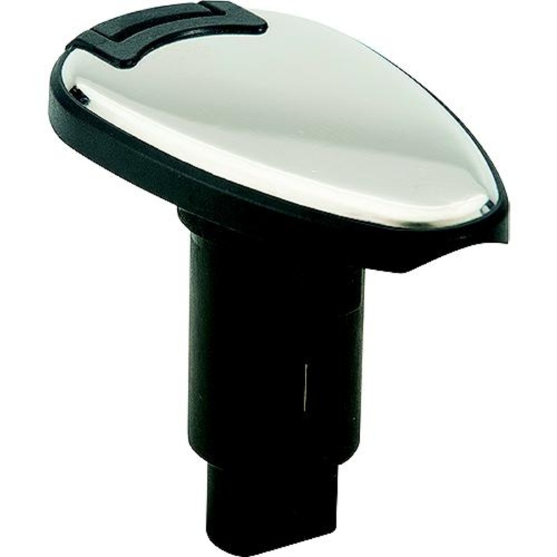 Attwood LightArmor Plug-In Base – Teardrop Series, 3-Pin, 316 S.S.