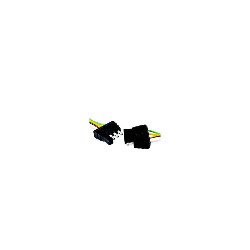 Attwood Wiring Harness/Connector 4-Way Flat, 18 Plug and 48 Socket