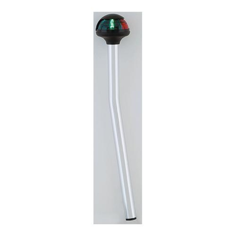 Attwood 14 Straight 1-Mile Pulsar Pole Mounted Bi-Color Stowaway, 2-Pin Locking Collar Pole
