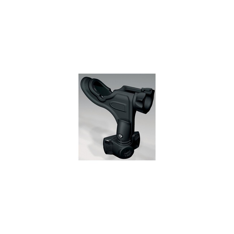 Attwood 50104 Pro Series Rod Holder w/Combo Mount, Black