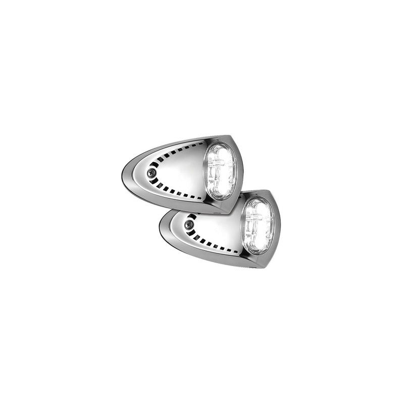 Attwood 6522SS7 Stainless LED Docking Lights, 2.8 x 4.5