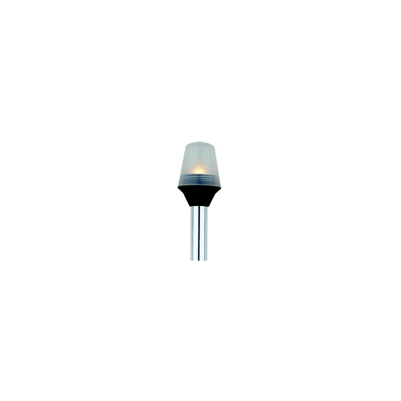 Attwood All-Round Pole Light With Fixed Base 8,Globe Style