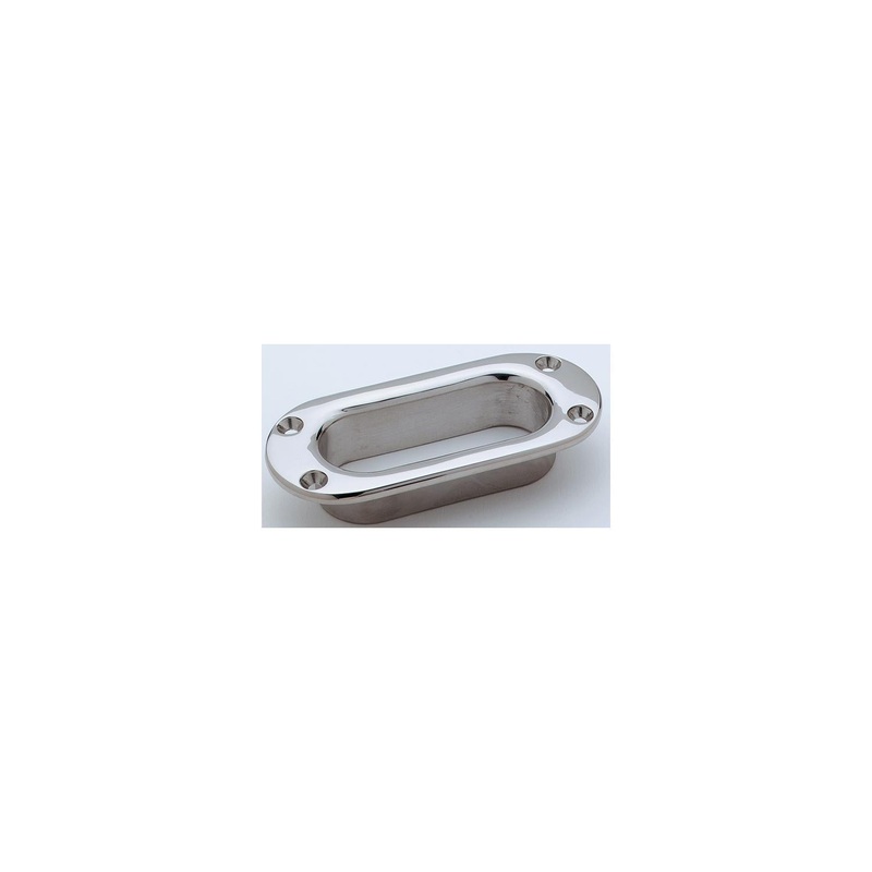 Attwood Oval Hawse Pipe Stainless Steel