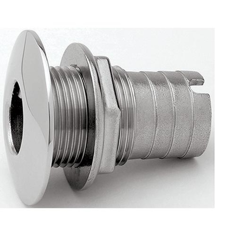 Attwood Thru Hull Stainless Steel 1-1/4 For Hose, Short
