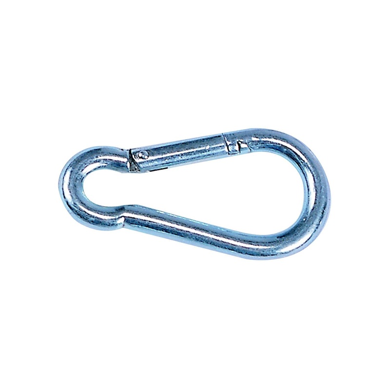 Zinc Plated Steel Utility Snap Hooks, 2-1/2