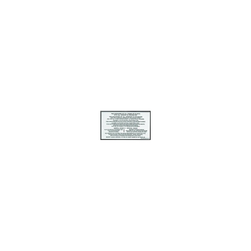 Anti-Dumping Plaque