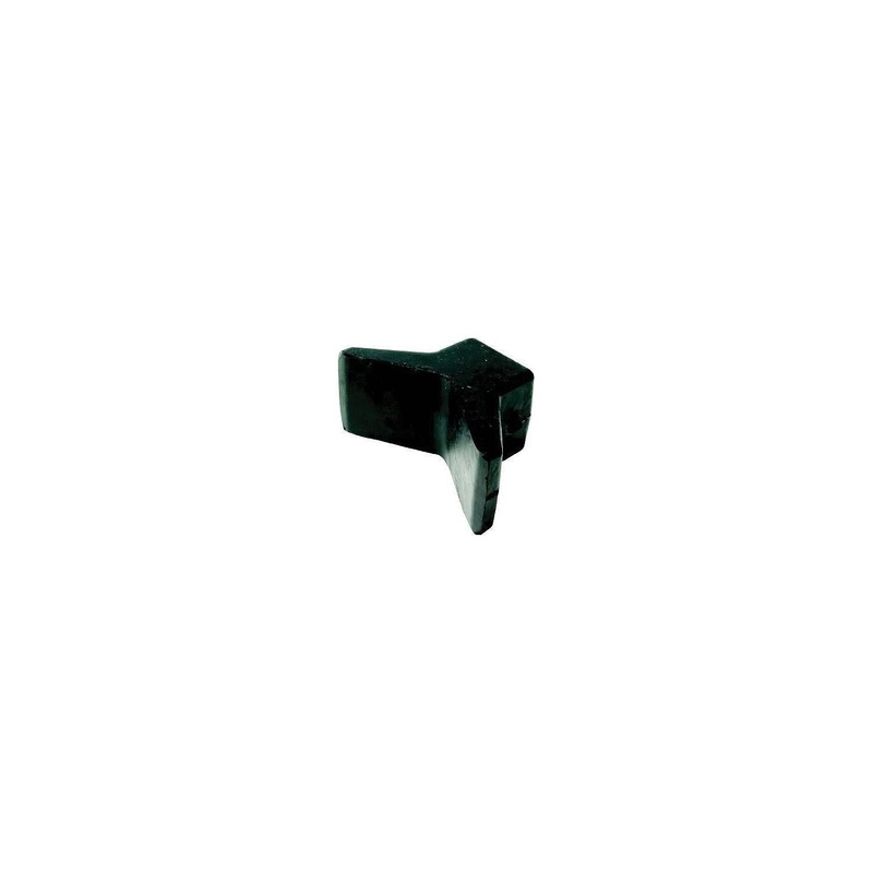 Attwood 112011 Rubber Bow Stop, 3 x 3