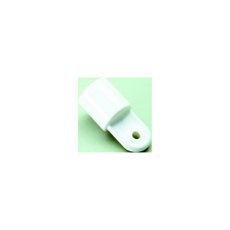 Attwood 3/4 Outside Eye End Bimini Top Fitting, White